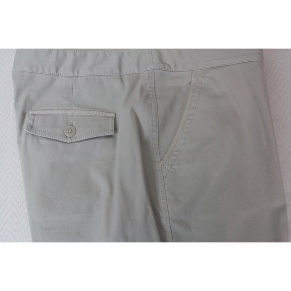 TOMMY BAHAMA Women's Pants Ellery Fit Beige Flat Front 34 x 24 - Picture 9 of 10